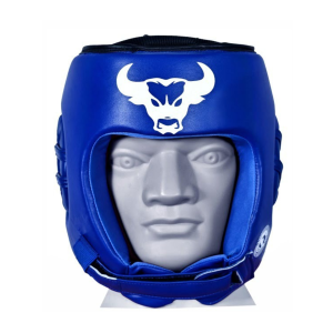 Boxing Head Guard (Microfiber) Blue