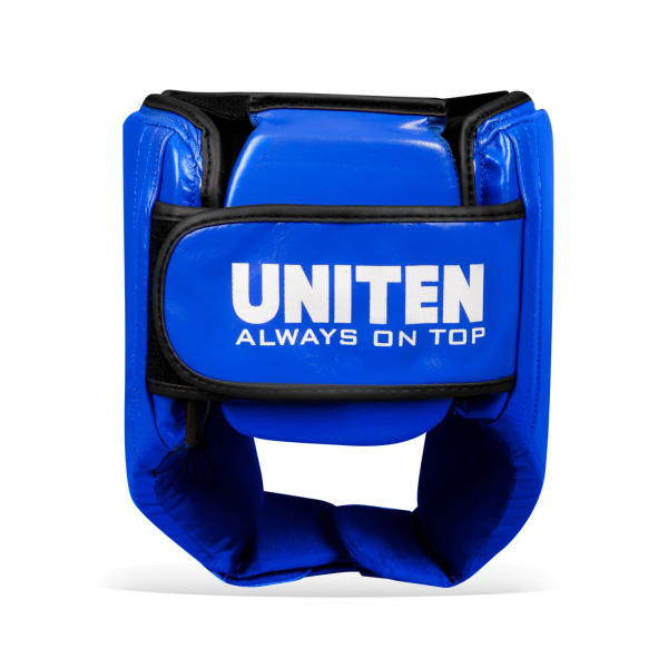 Boxing Head Guard (Microfiber) Blue - Image 2