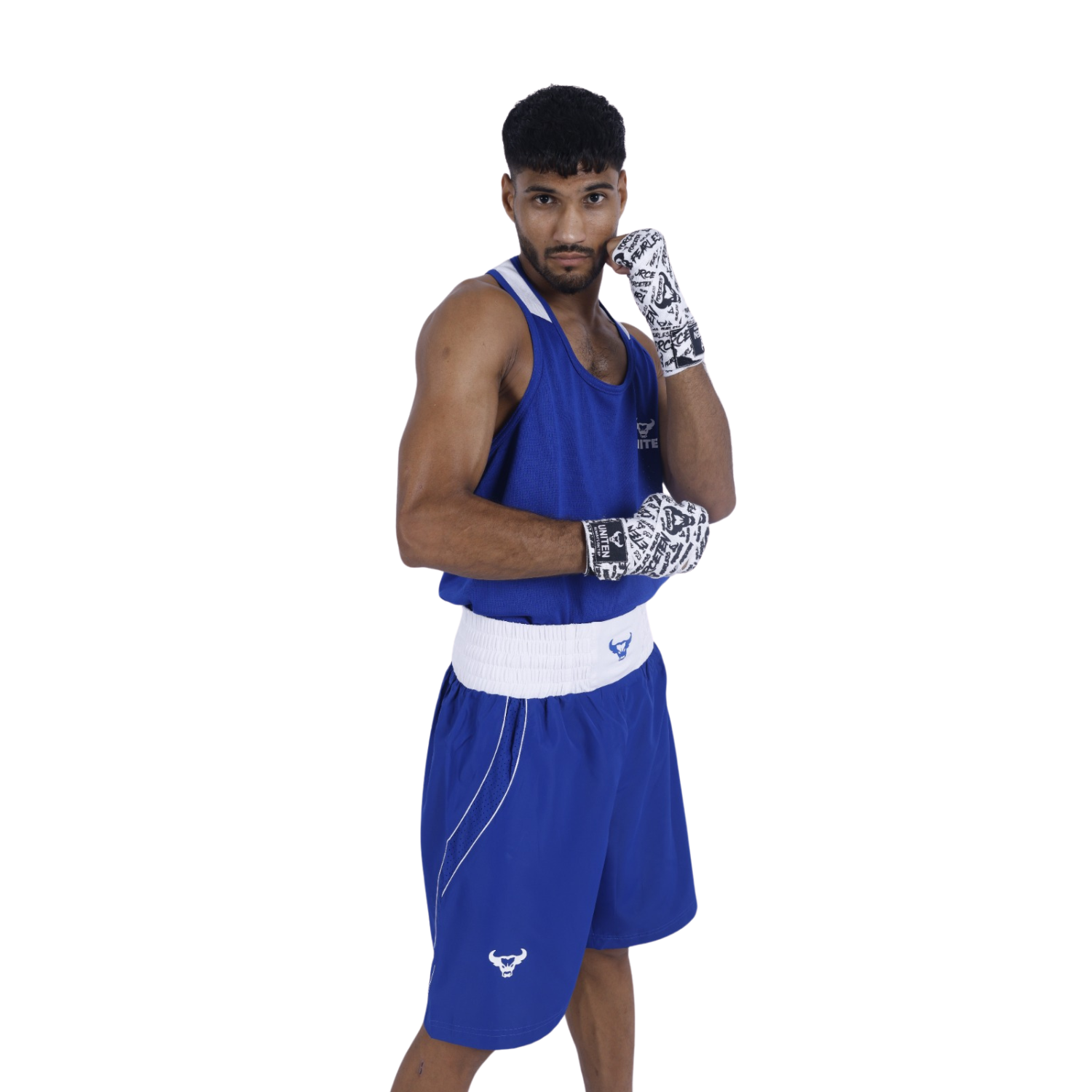 Uniten Boxing Dress (Men's) Blue - Image 6