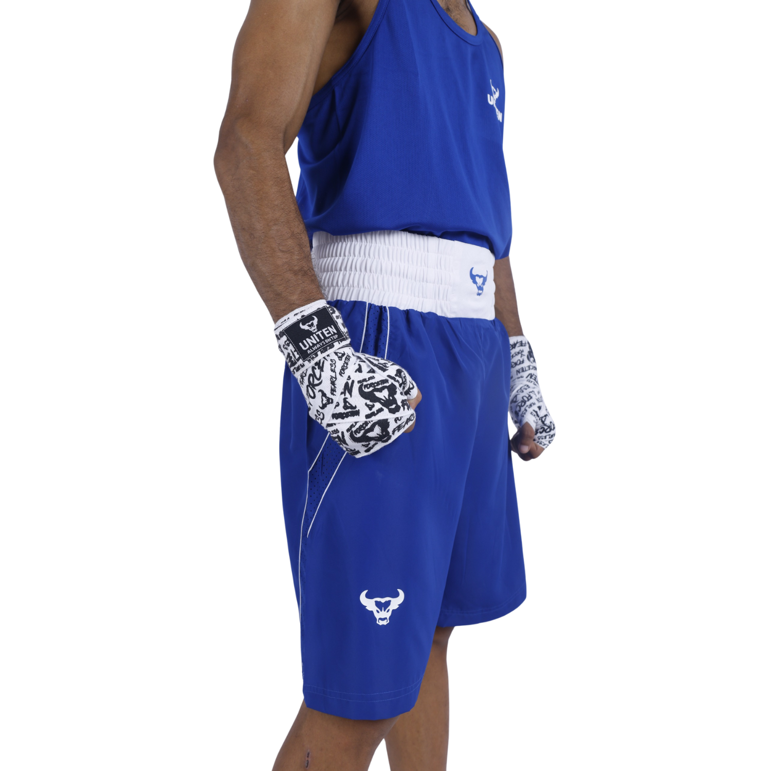 Uniten Boxing Dress (Men's) Blue - Image 5