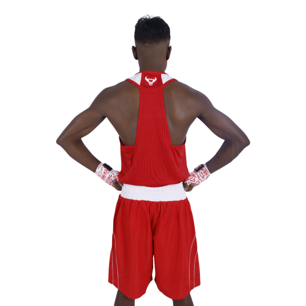 Uniten Boxing Dress (Men's) Red - Image 2