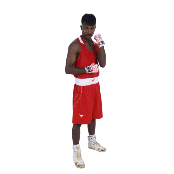 Uniten Boxing Dress (Men's) Red - Image 3