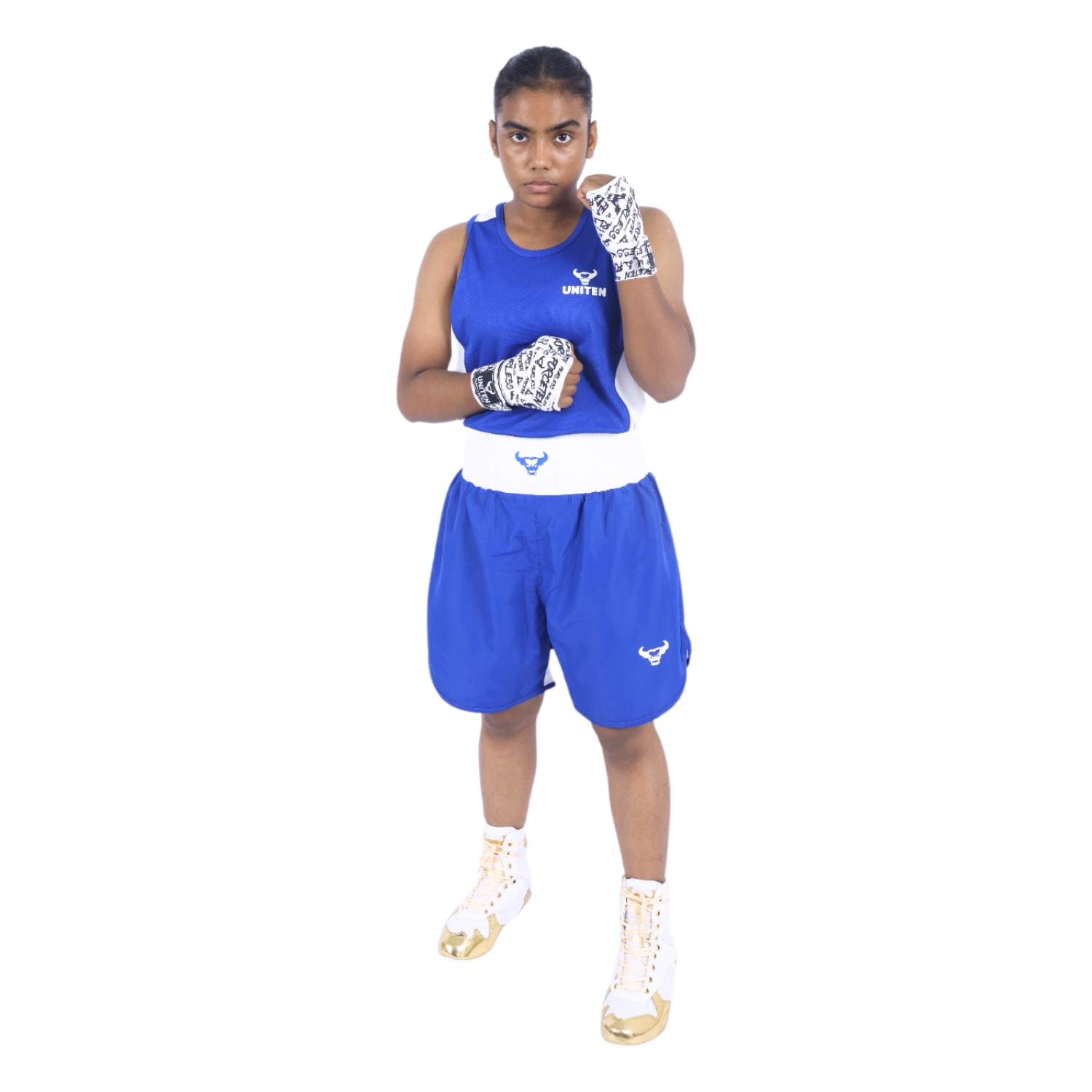 UNITEN BOXING DRESS (WOMEN'S) BLUE