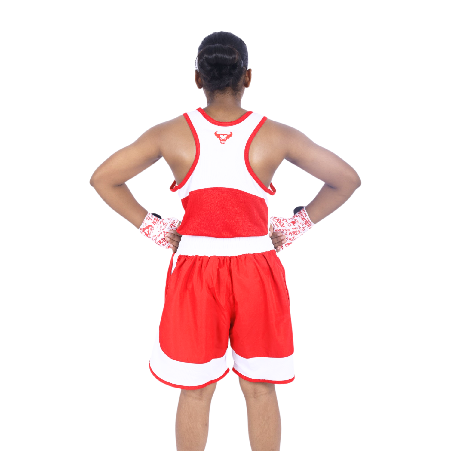 UNITEN BOXING DRESS (WOMEN'S) RED - Image 2
