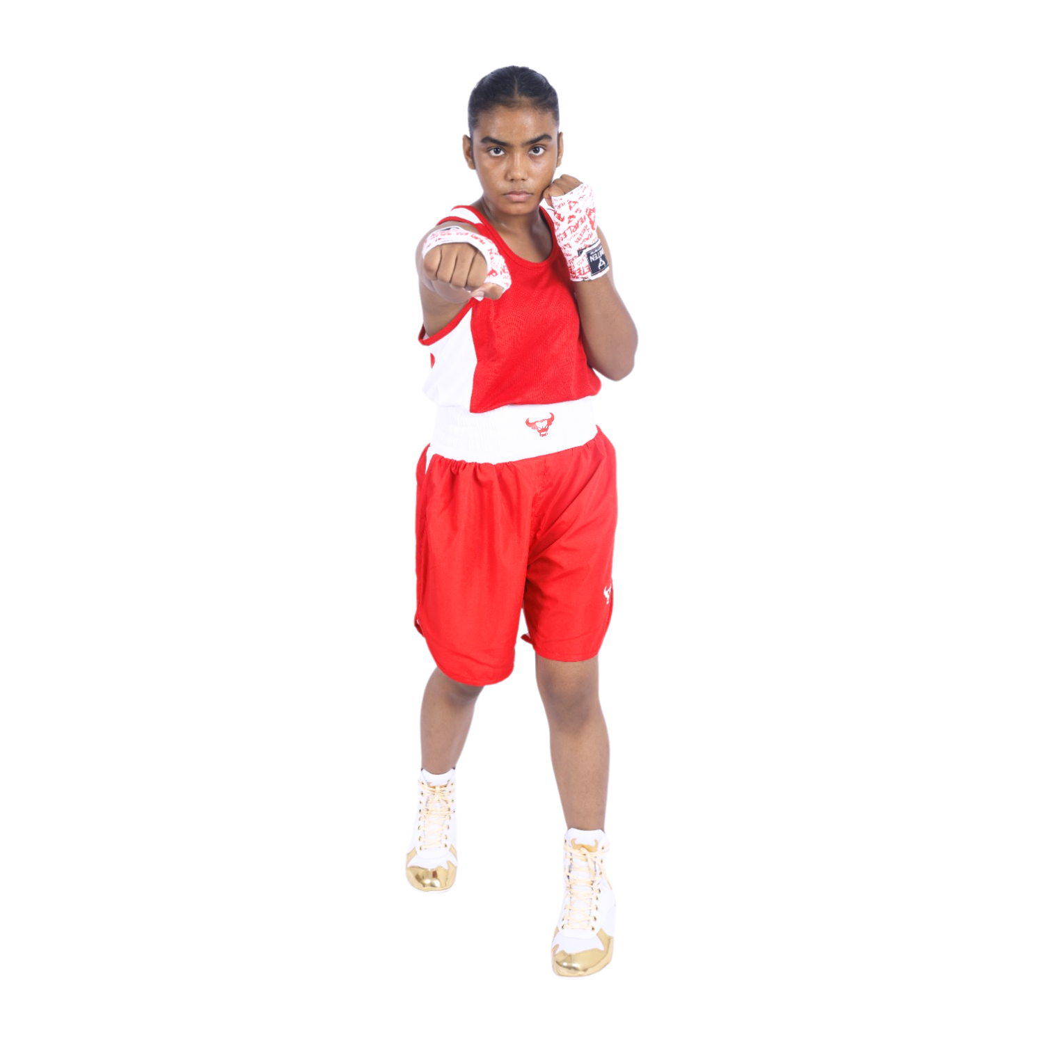 UNITEN BOXING DRESS (WOMEN'S) RED - Image 5