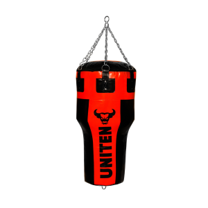 Angle Bag (Heavy Vinyl) With Chain Red/Black