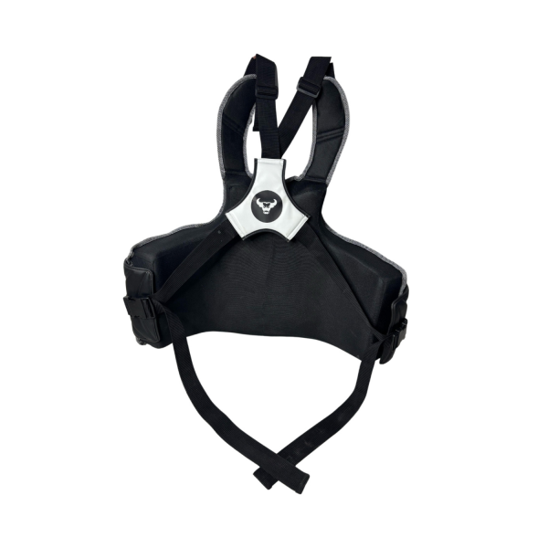 Boxing Chest Guard (Black and Red) - Image 6