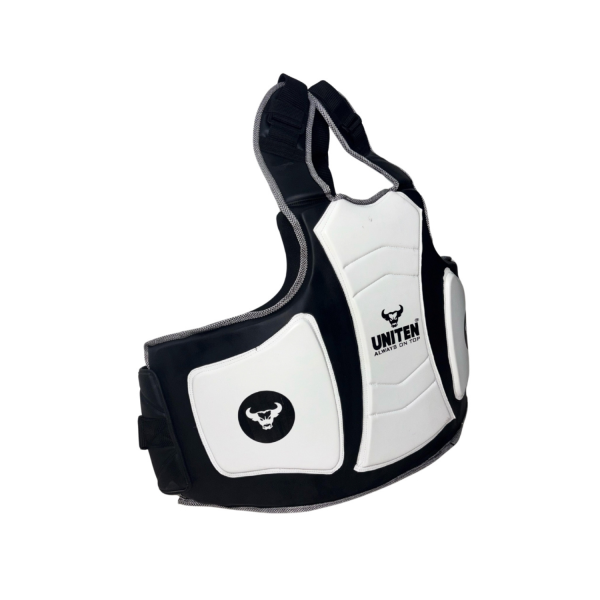 Boxing Chest Guard (Black and Red) - Image 5