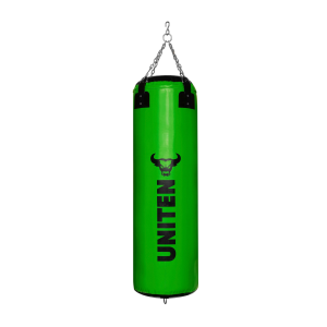 Indian Vinyl Punching Bag With Chain Green