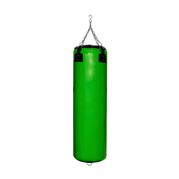 Indian Vinyl Punching Bag With Chain Green - Image 2