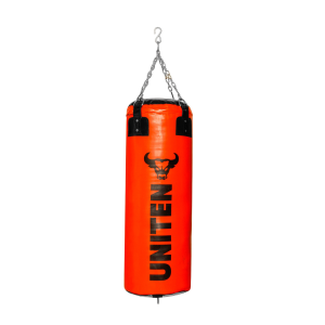 Indian Vinyl Punching Bag With Chain Orange