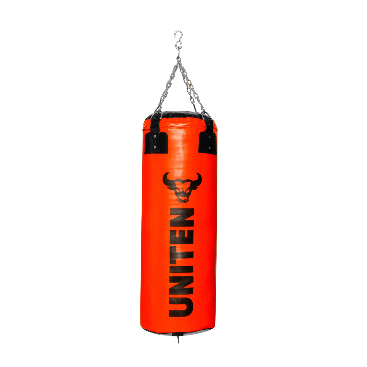 Indian Vinyl Punching Bag With Chain Orange