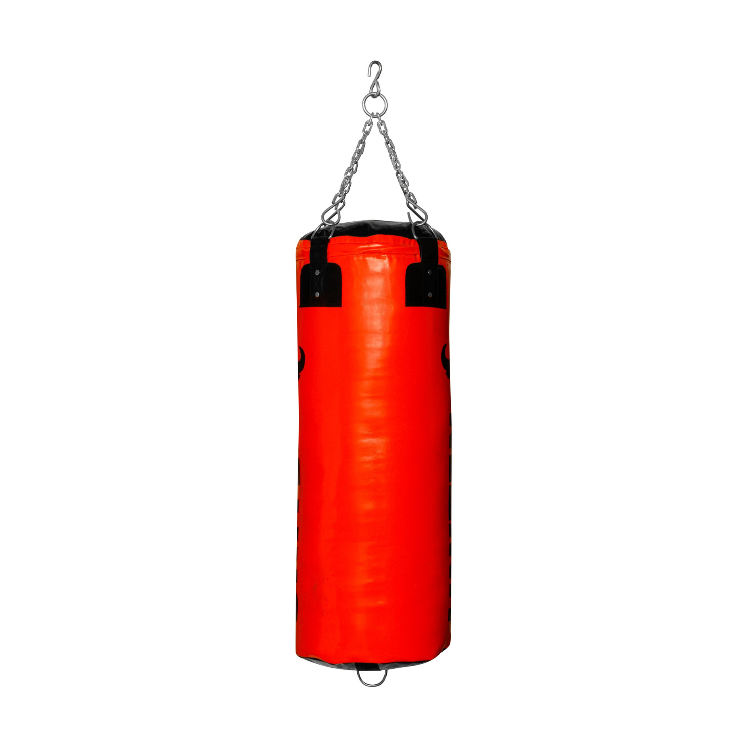 Indian Vinyl Punching Bag With Chain Orange - Image 2