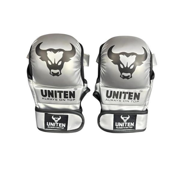 Metallic MMA Gloves Series (Silver)