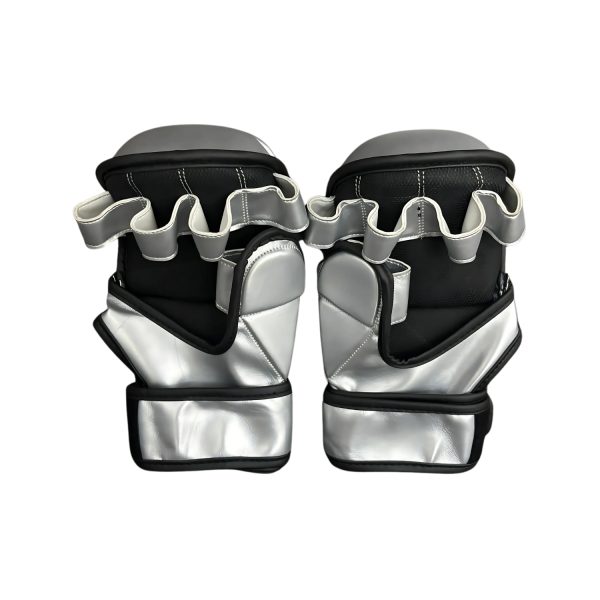 Metallic MMA Gloves Series (Silver) - Image 2