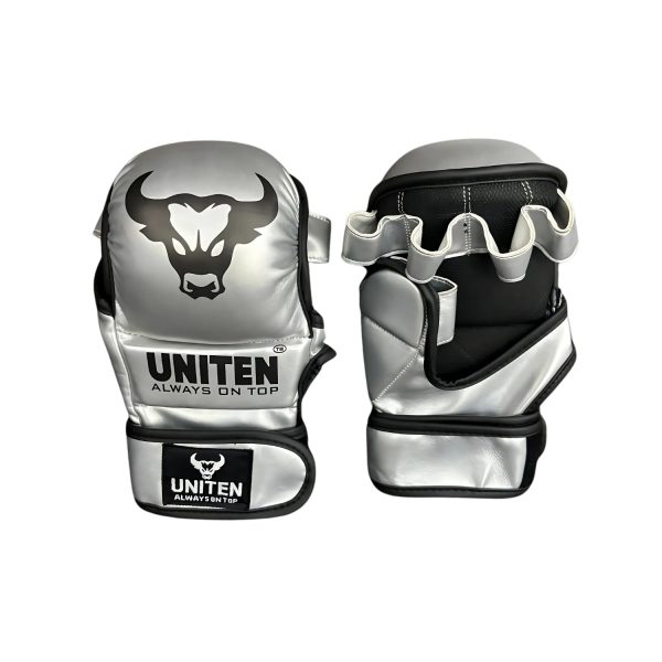 Metallic MMA Gloves Series (Silver) - Image 3