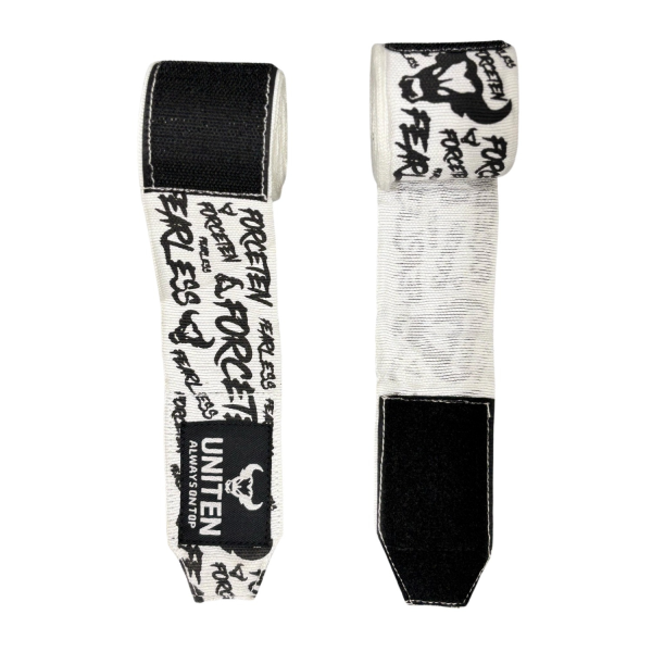 Uniten Force-Ten Black And White Handwrap - Image 3