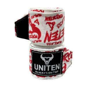 Uniten Force-Ten Red And White Handwrap