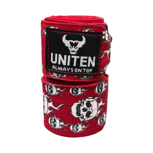 Uniten Red Mini Skull Handwrap